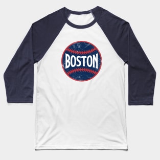 Boston Retro Baseball - White Baseball T-Shirt